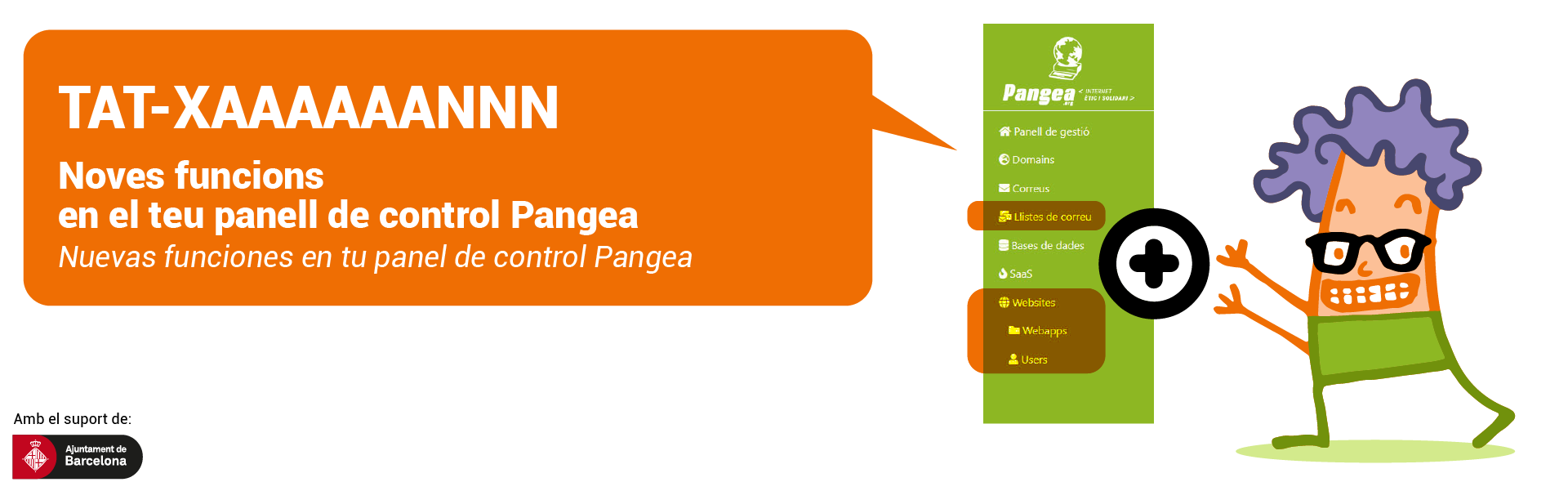 Nou panell de control