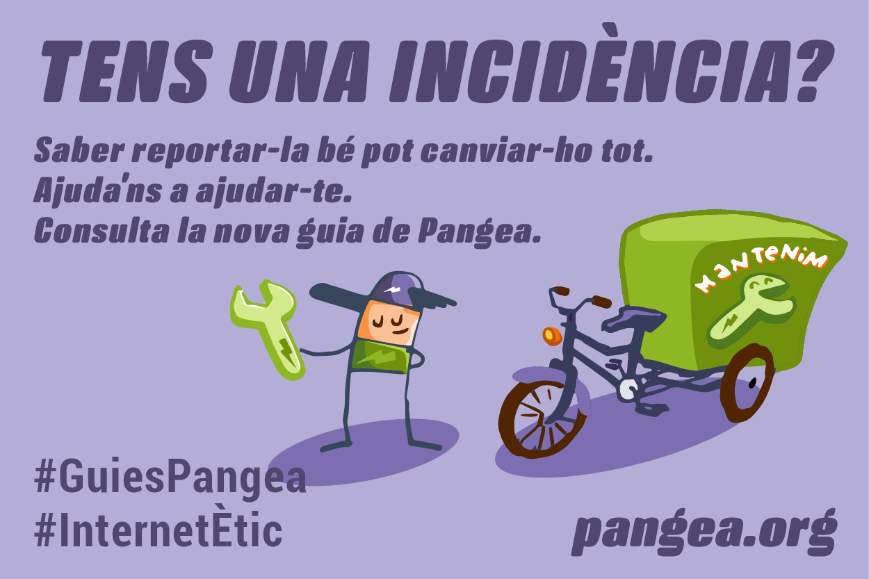 Reportar errors i incidències