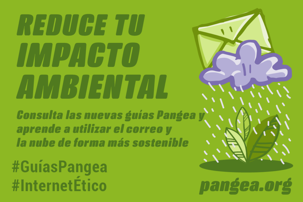 impacto ambiental dos guías para un uso más sostenible del correo y la nube