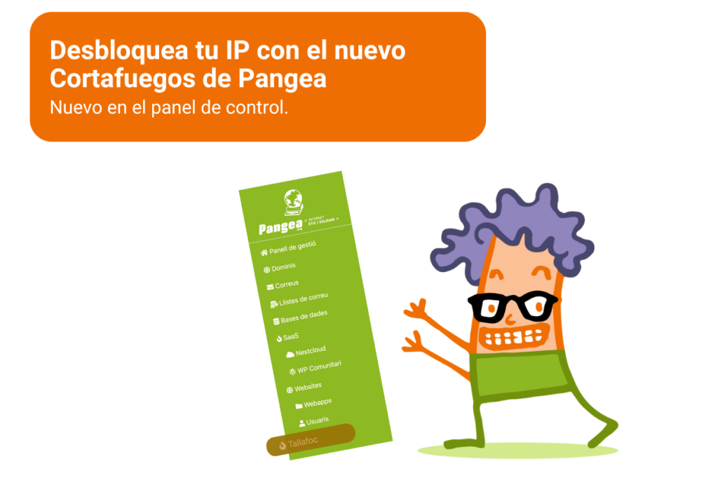 Desbloquea IP Cortafuegos Pangea